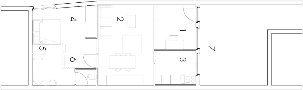 Rénovation chartreuse plan existant