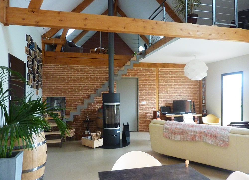 maison individuelle contemporaine poel bois